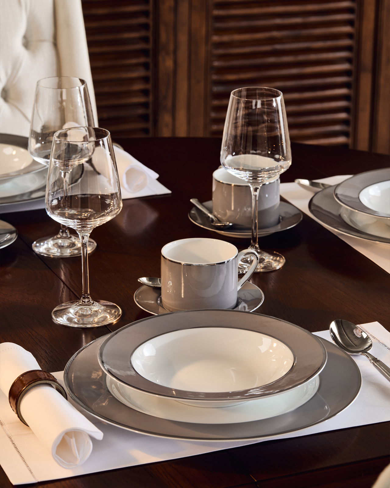 Fairmont Deep Plate Grey 6-pack