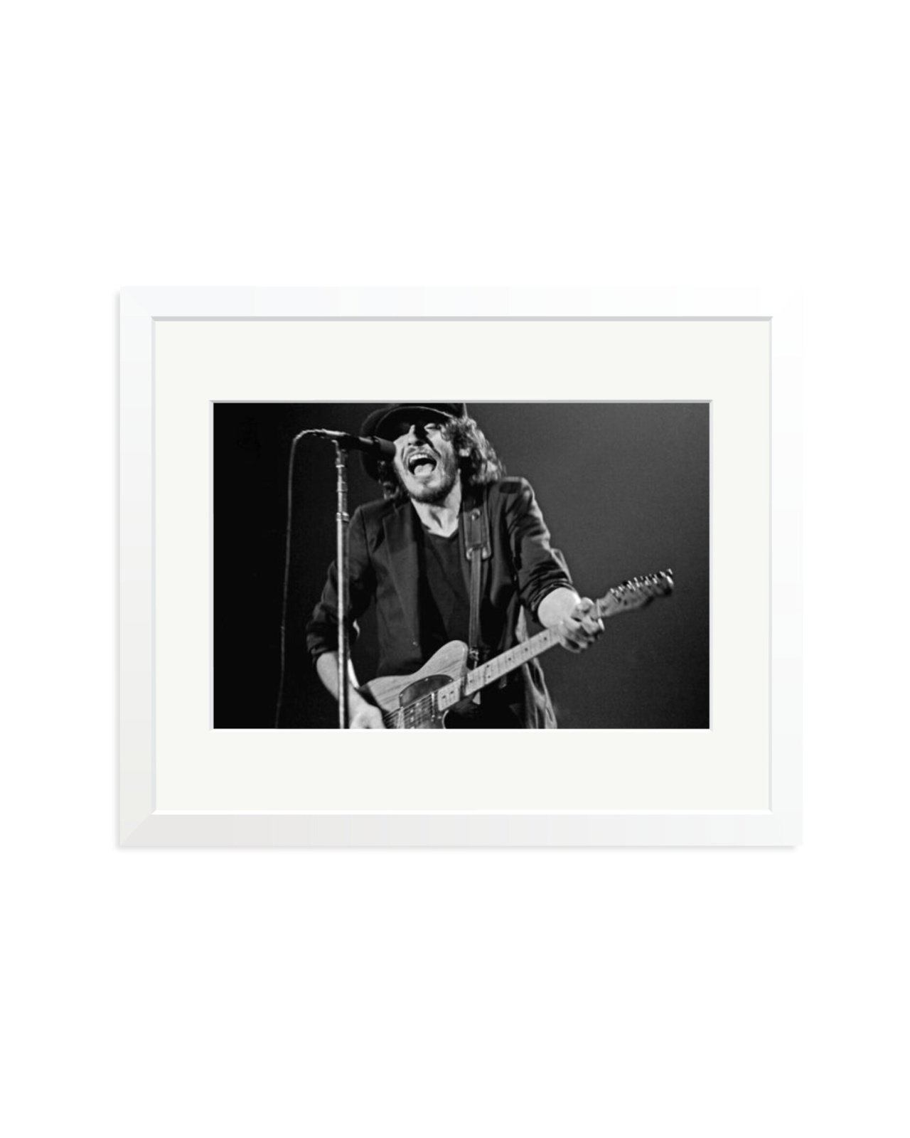 Springsteen Allen Theatre 1976 White / Medium