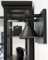 Anzio wall lamp double black