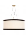 Walker Hanging Shade Gild/Cream Linen Shade L