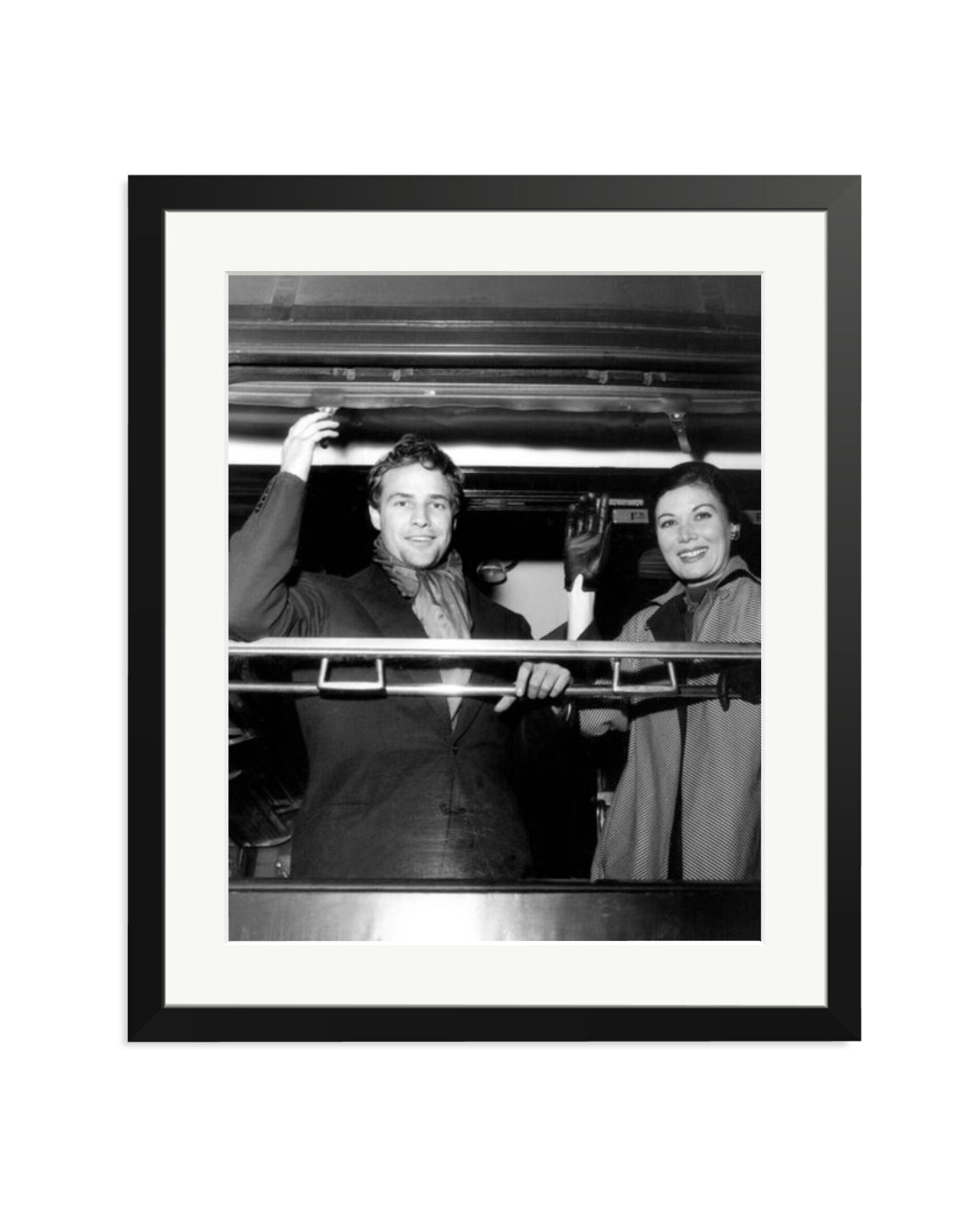 Marlon Brando and Rakia Ibrahim Black / Large