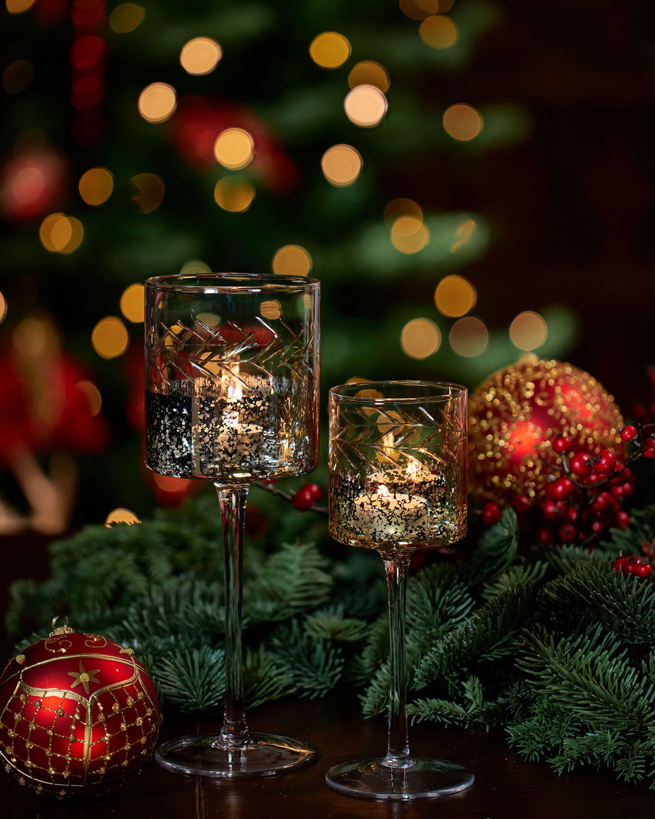 Artesia ljuslykta guld 25cm