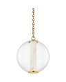 Pietra taklampe vintage messing