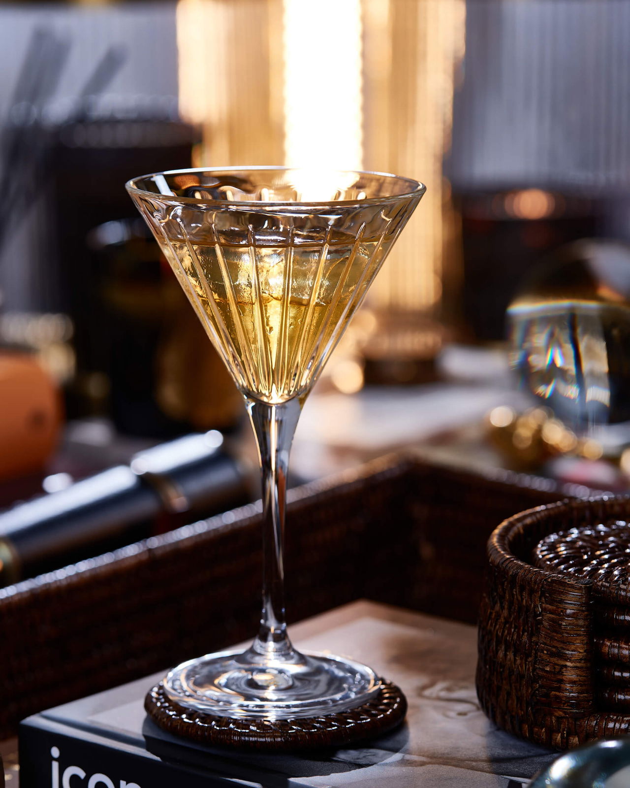 Manhattan martiniglas kristall singel