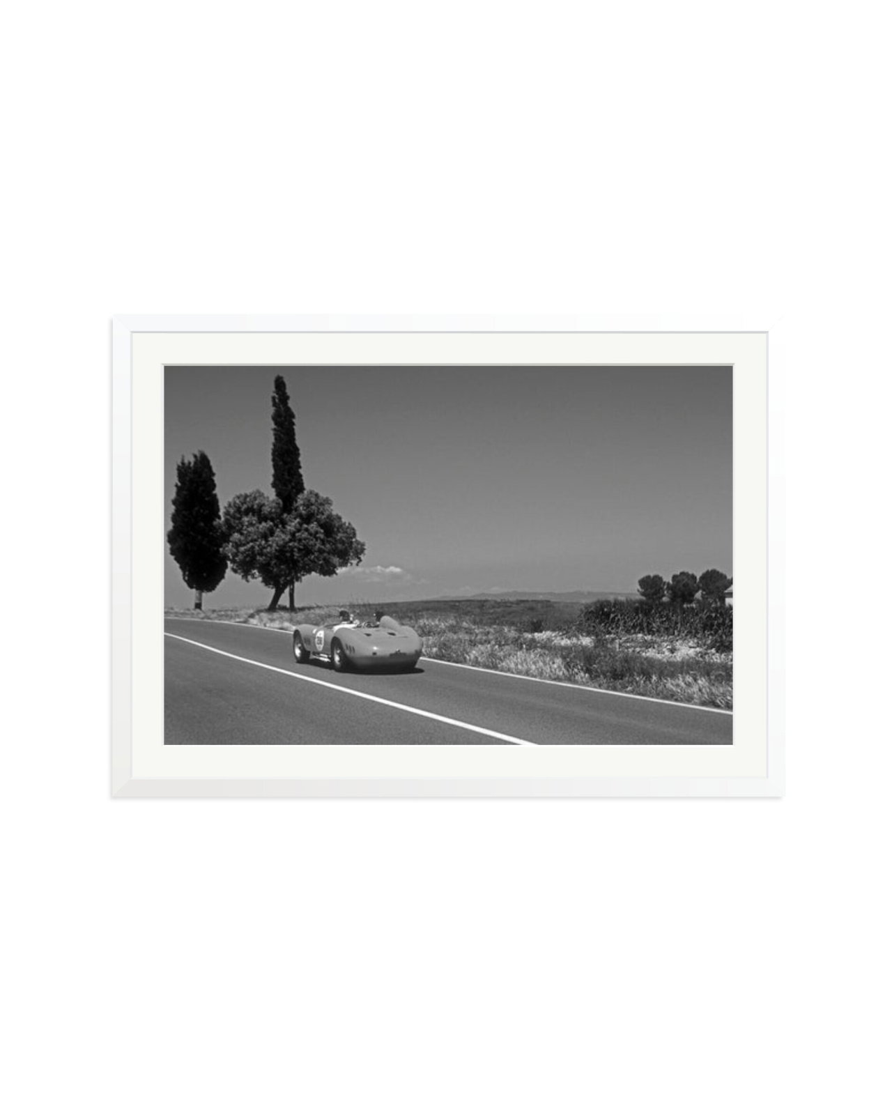 Maserati 300S in Italy White / XXL