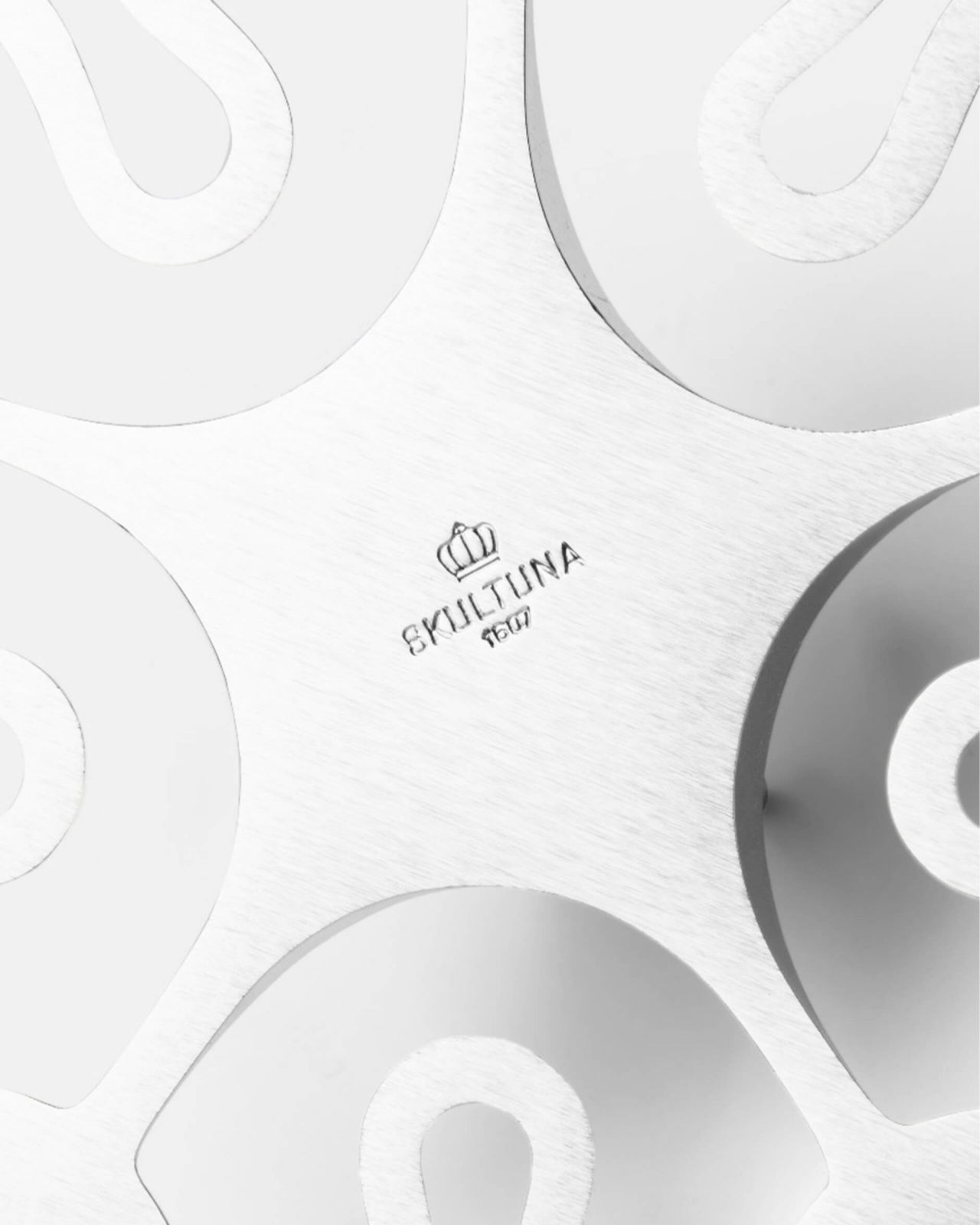 Rosen ljusstake silver