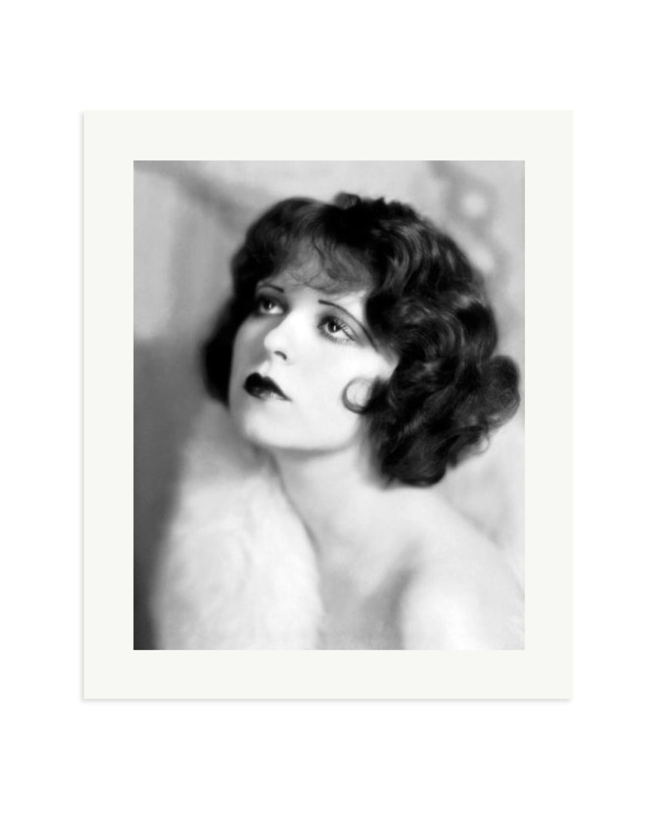 Clara Bow Portrait Print Only / Large