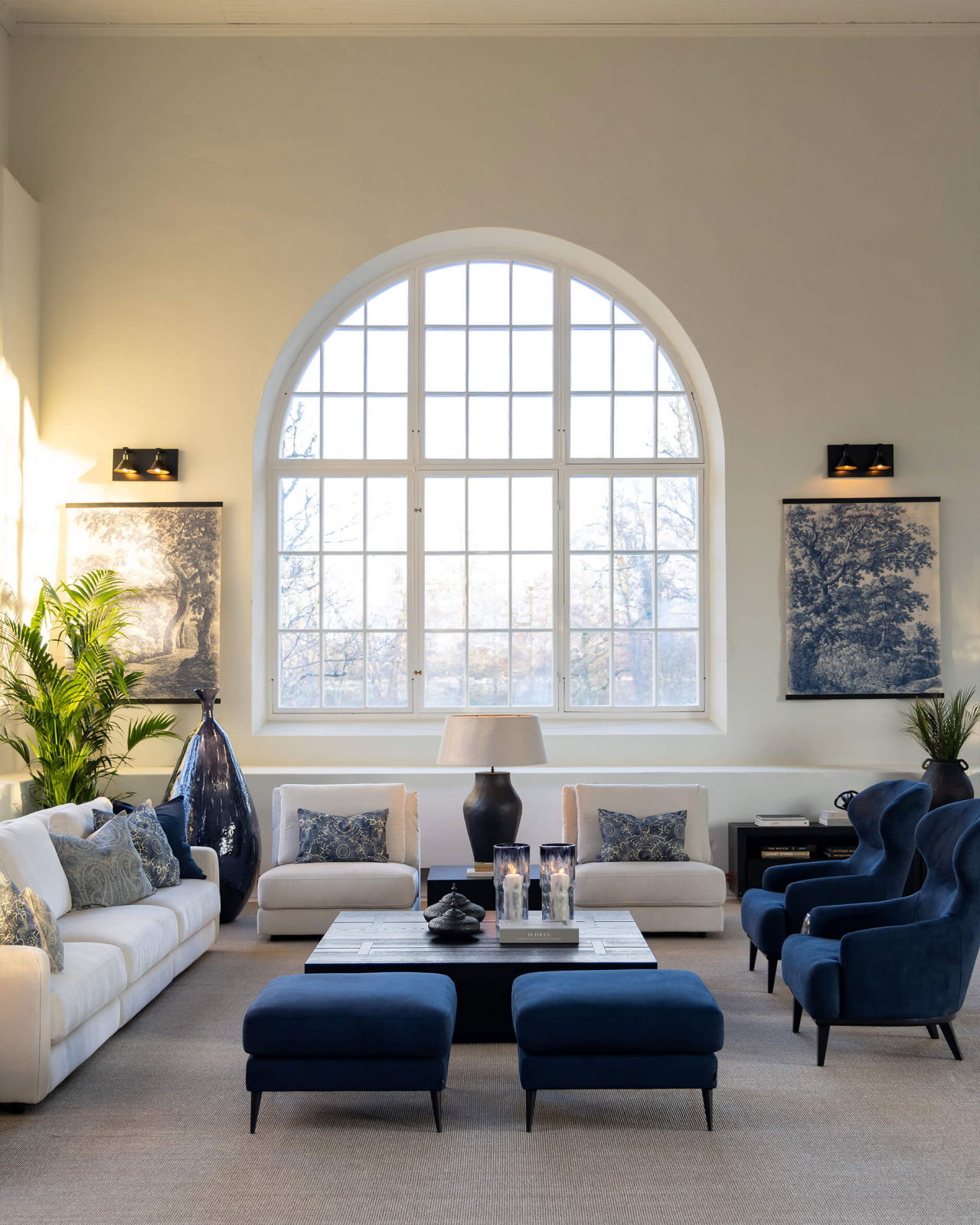 Belmont Kerzenhalter Indigo