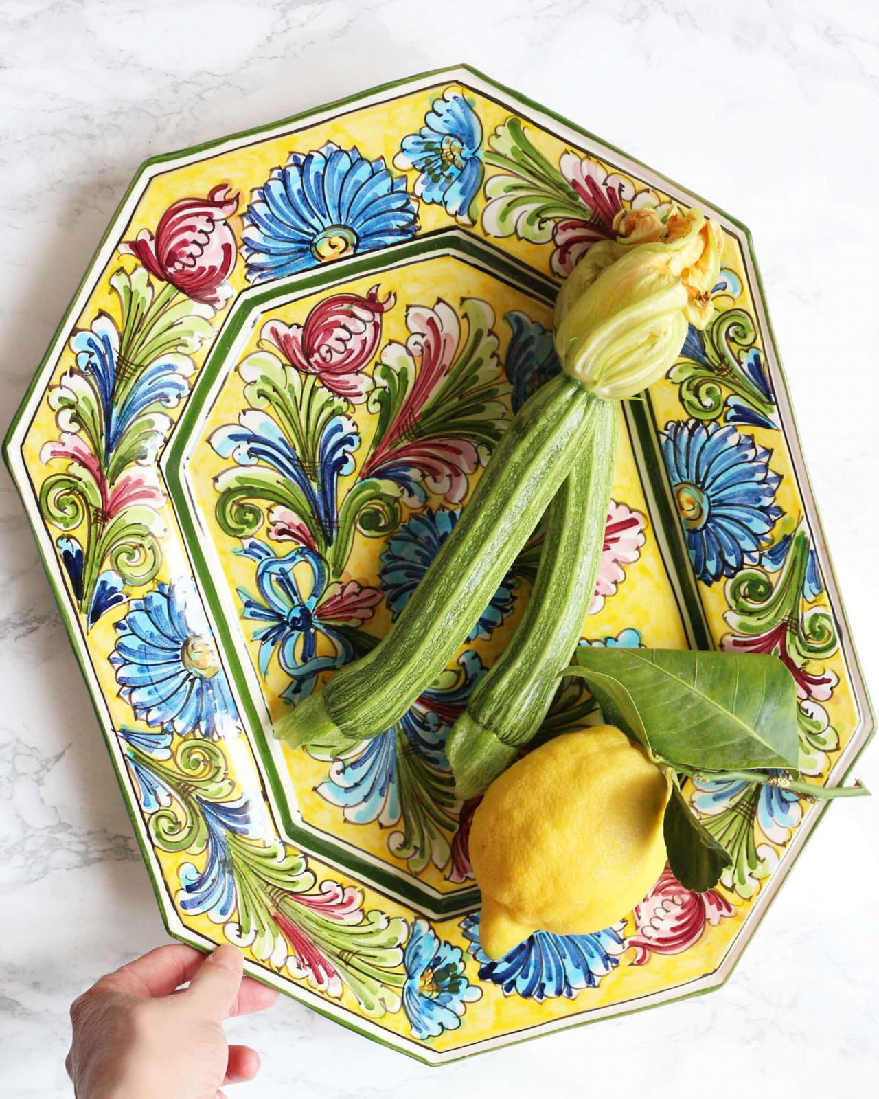 Rosolini Serving Dish Yellow