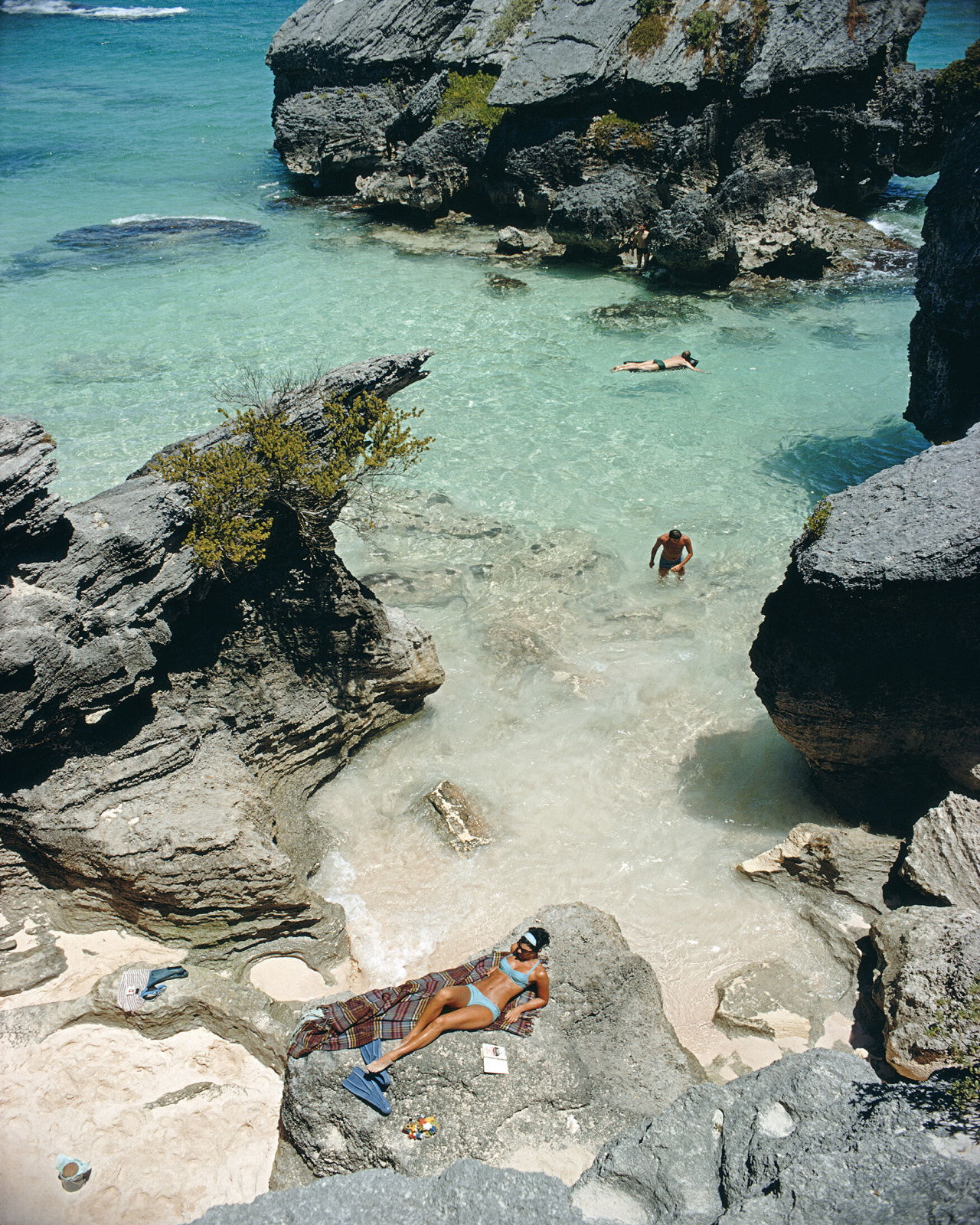 On The Beach In Bermuda