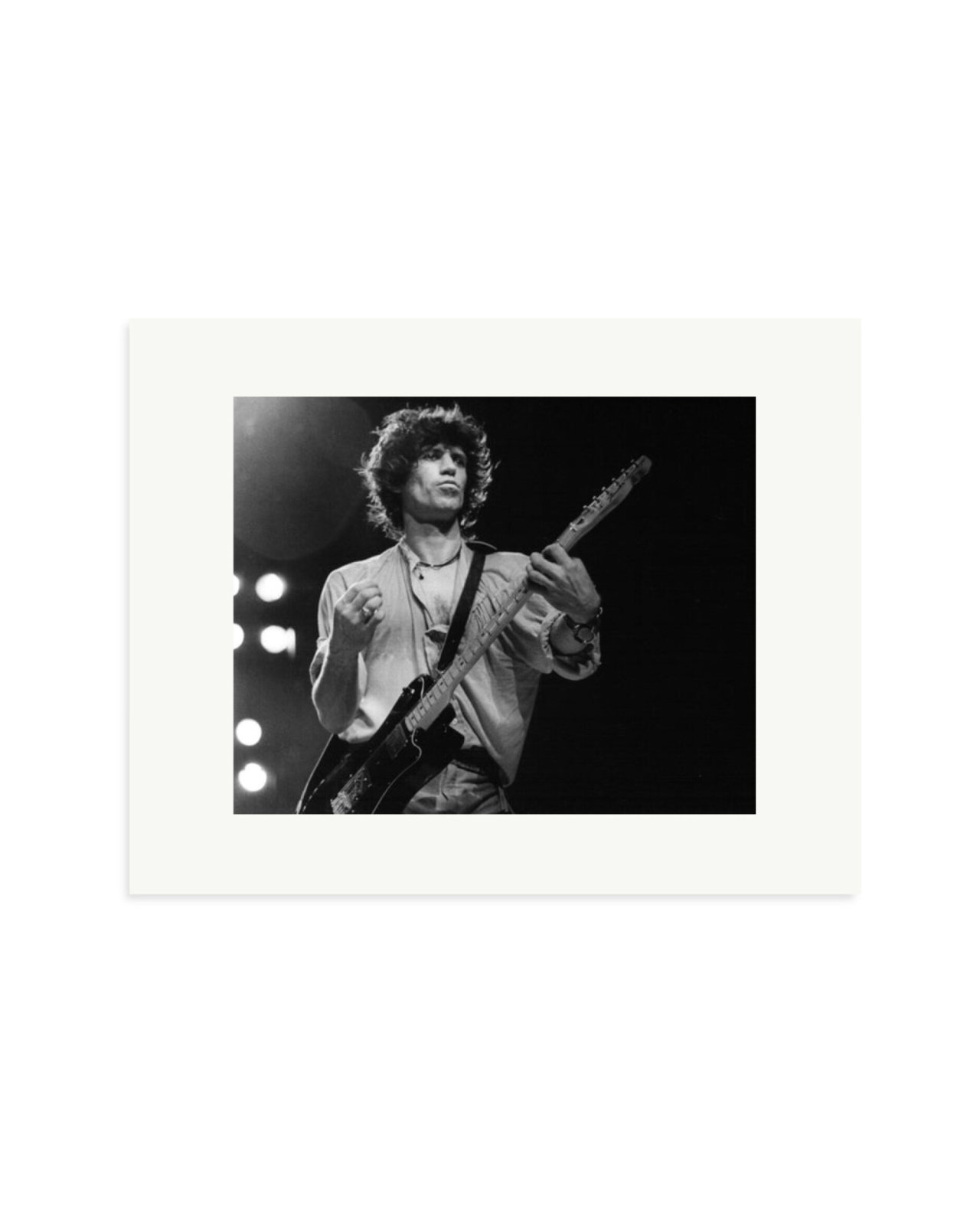 Keith Richards 1978 Print Only / Small