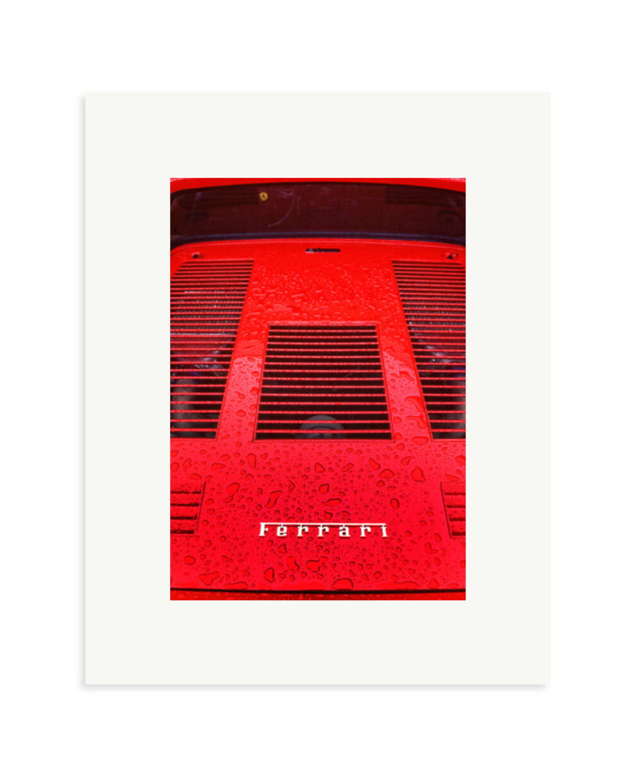 1984 Ferrari Print Only / Small