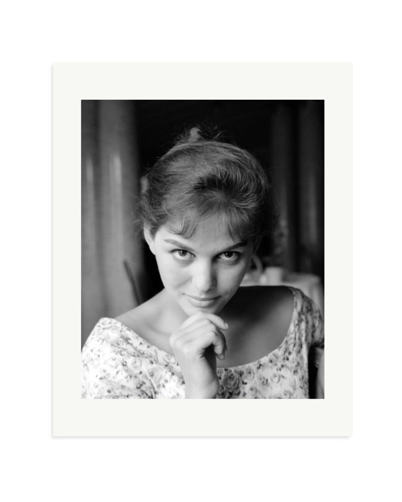 Claudia Cardinale in 1958 Print Only / Medium