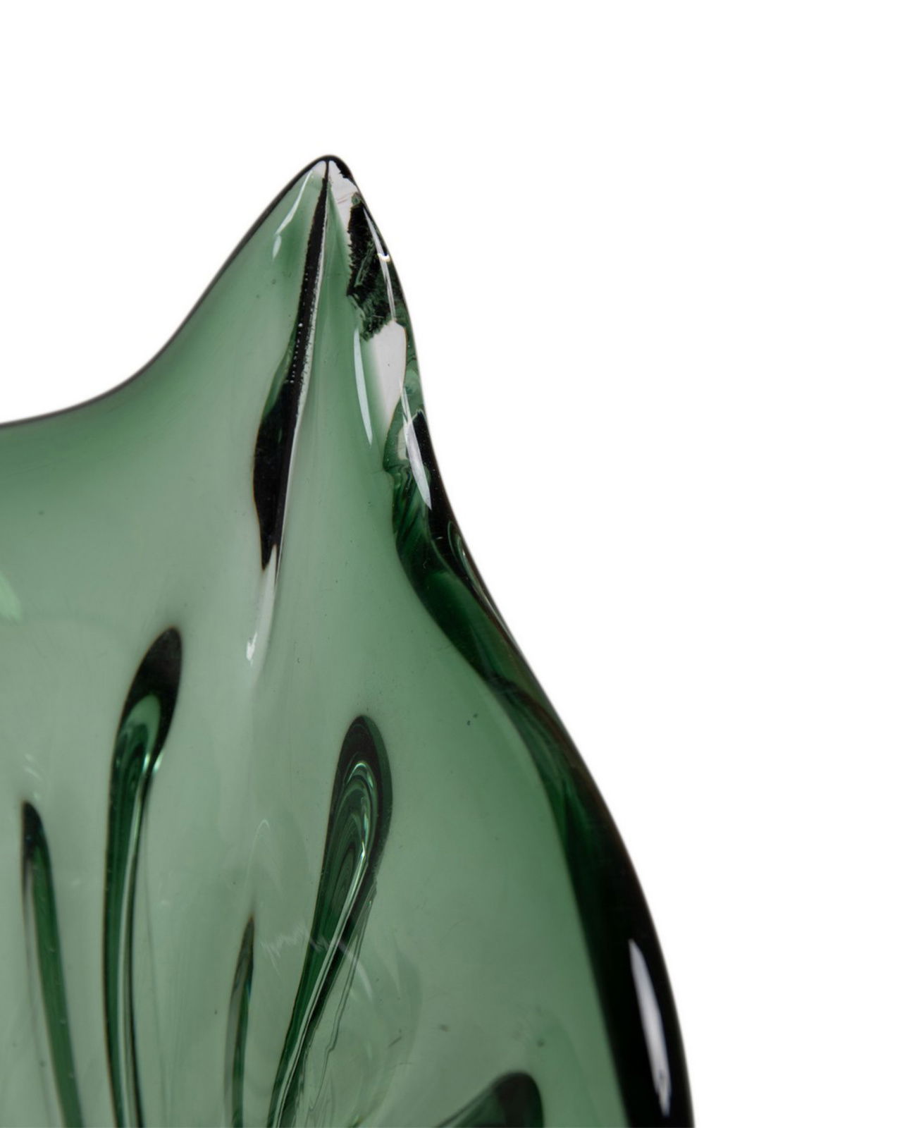 Westbury glazen vaas groen