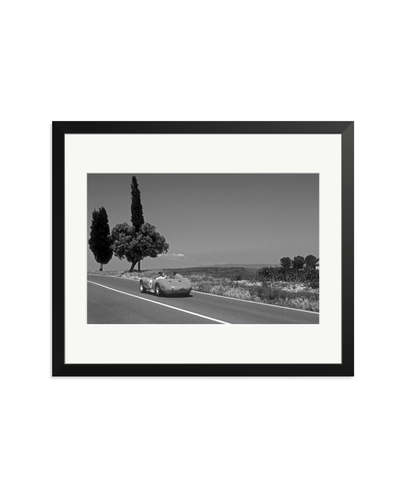 Maserati 300S in Italy Black / Large