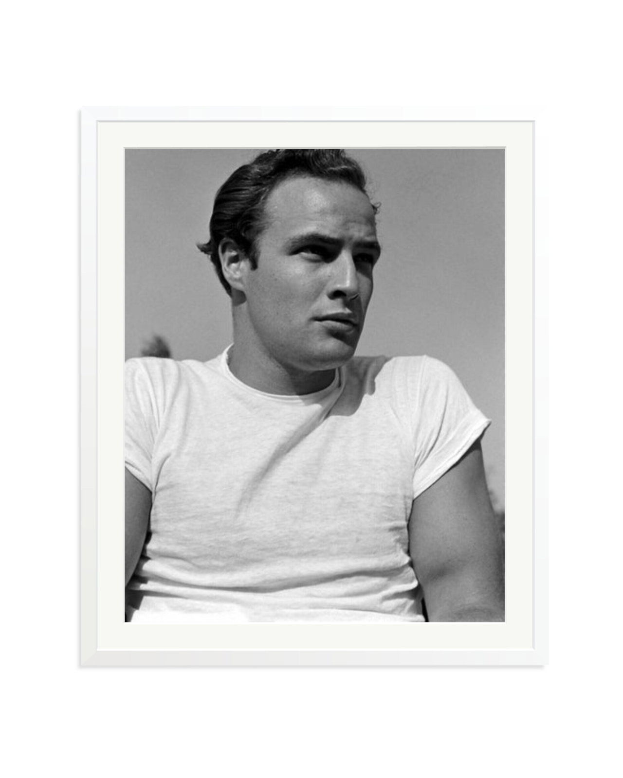 Marlon Brando, ‘The Men’ White / XXL