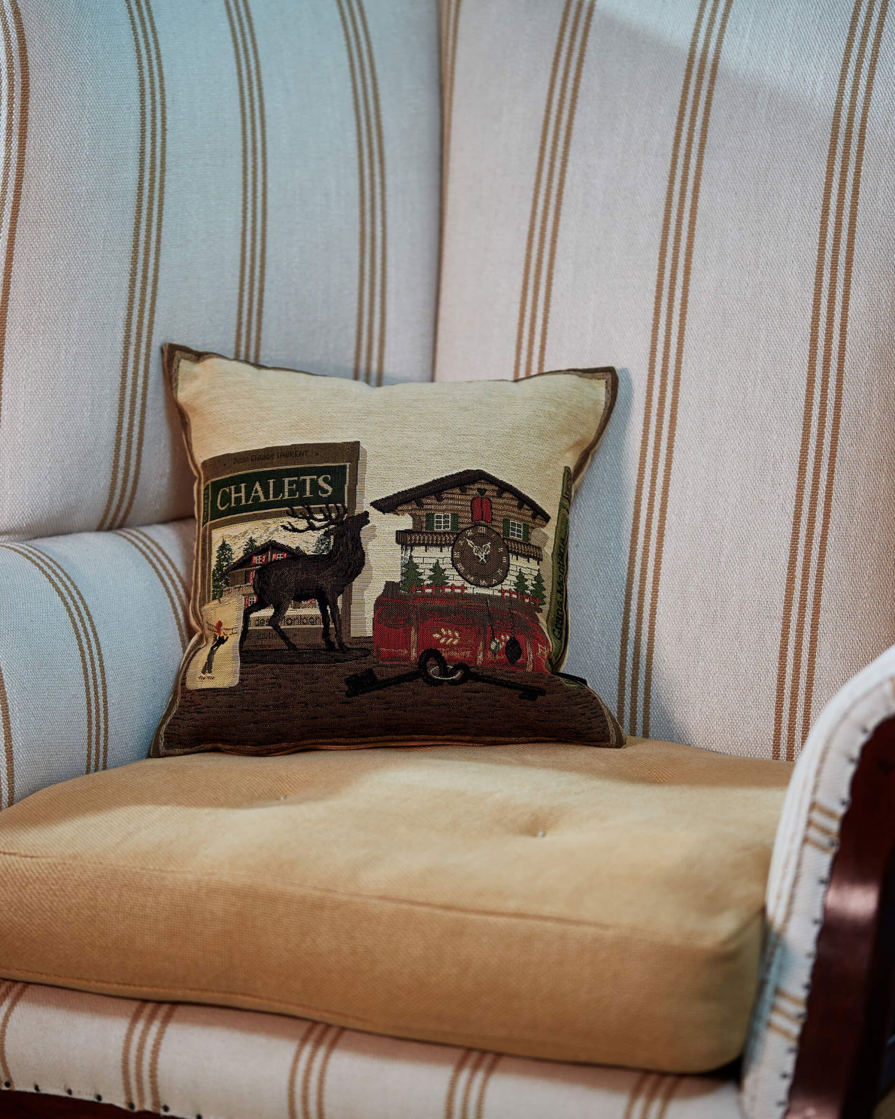 Aldford kudde beige