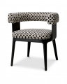 Dubois armchair Sunbeam Black