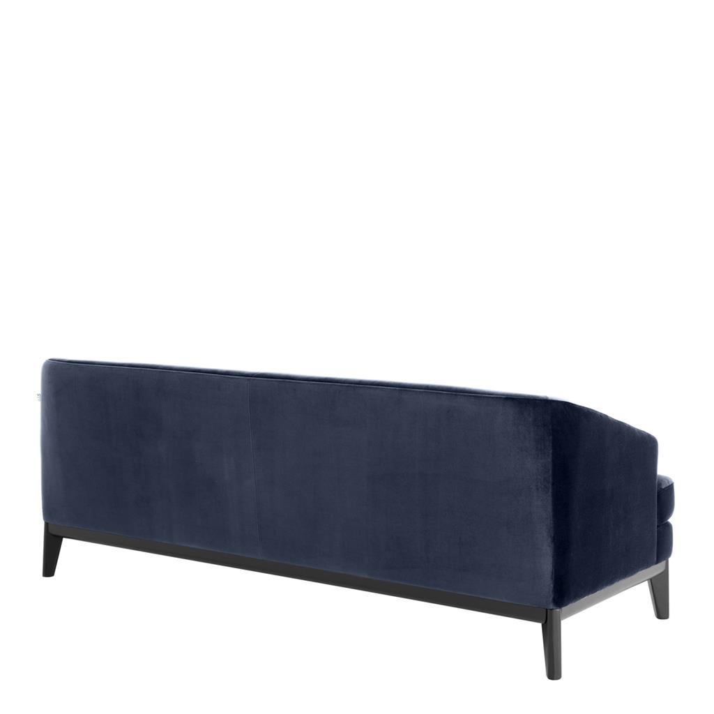 Sofa Monterey Savona midnight blue velvet