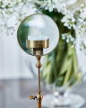 East Tealight Holder Brown/Brass S