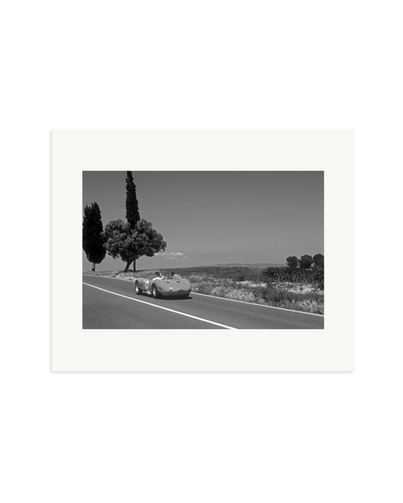 Maserati 300S in Italy Print Only / Medium