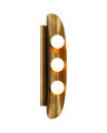 Hopper vegglampe vintage messing