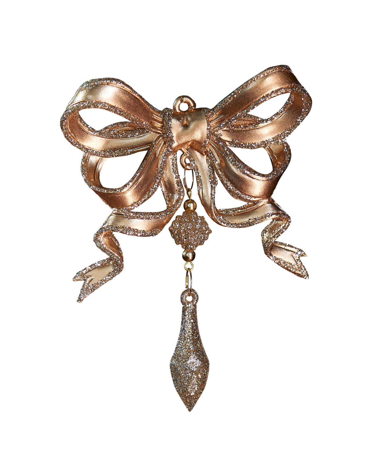 Marie rosett julgransdekoration guld