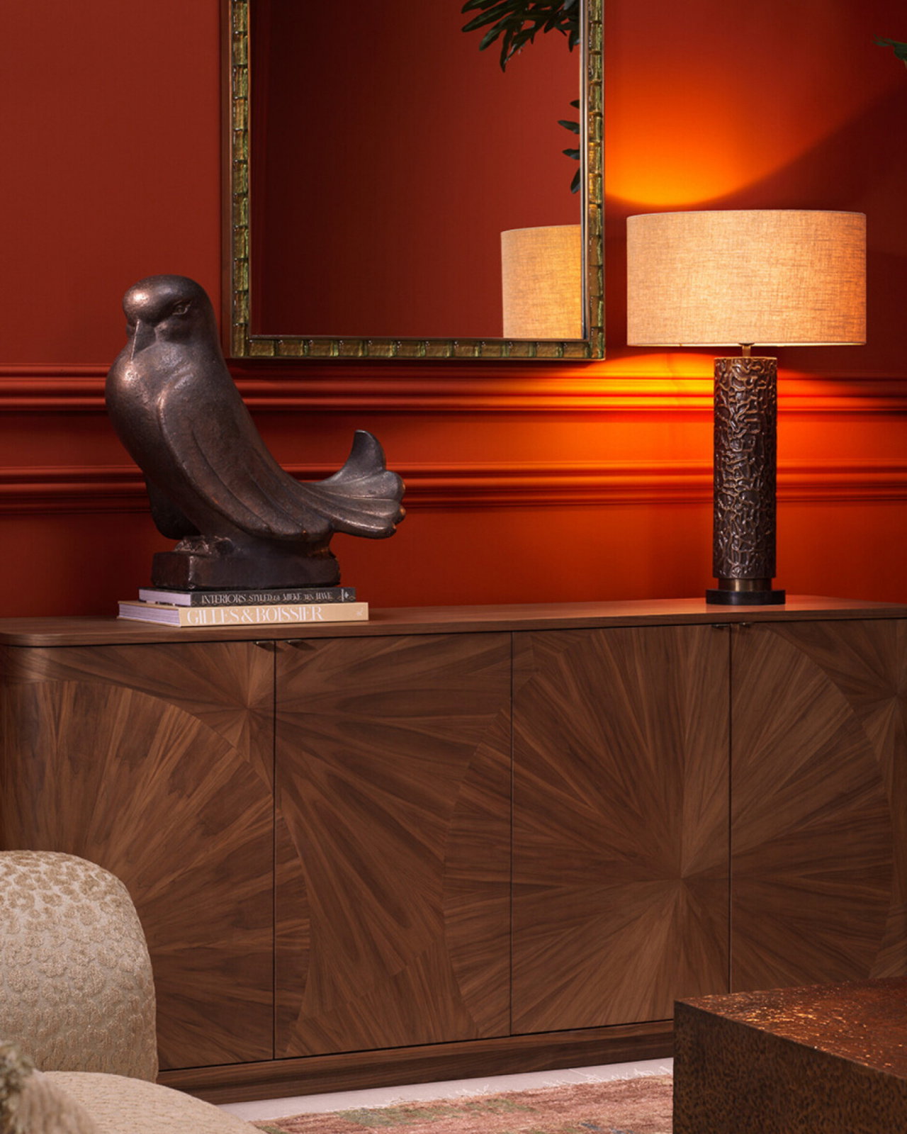 Rucello walnut sideboard