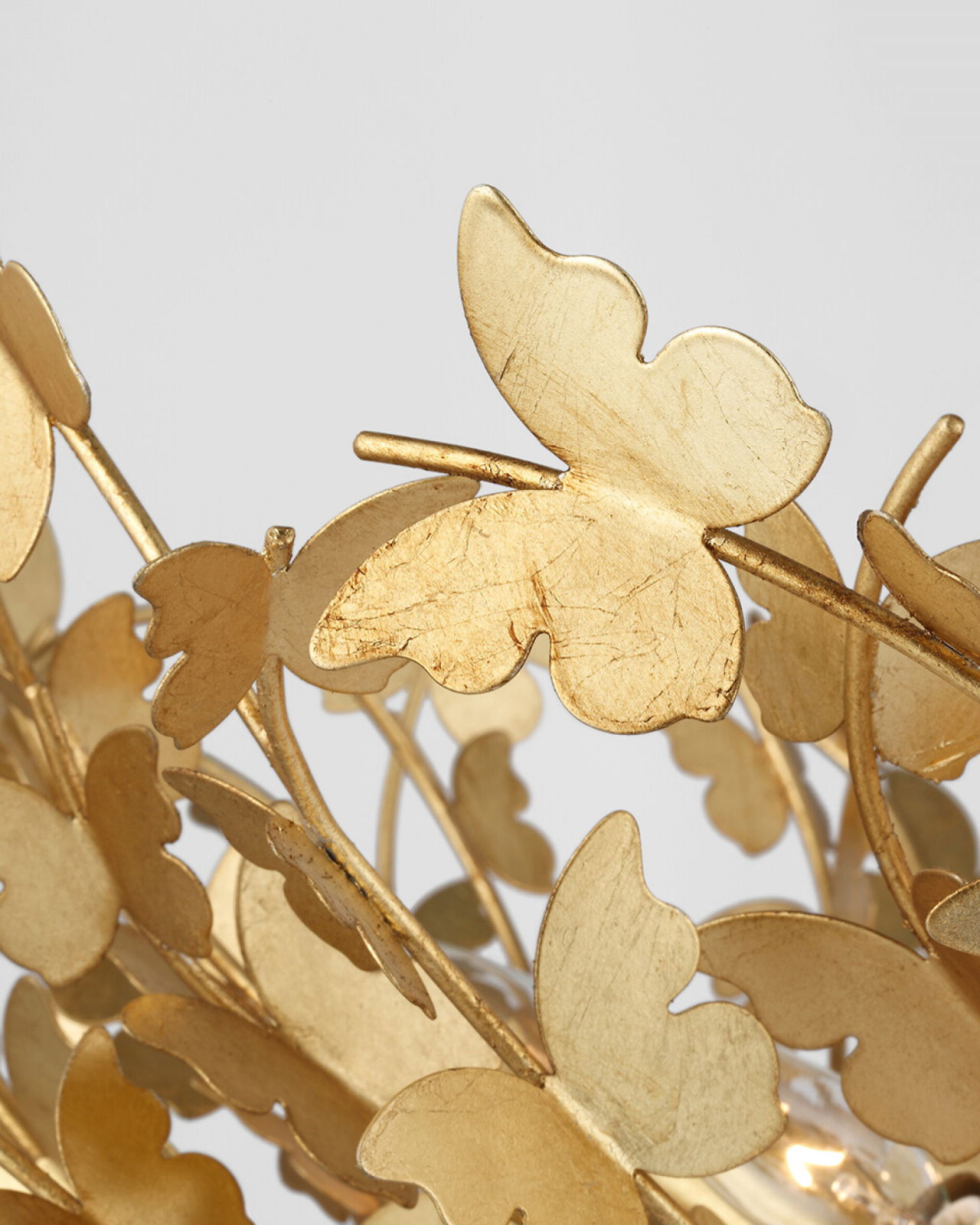 Farfalle plafond guld