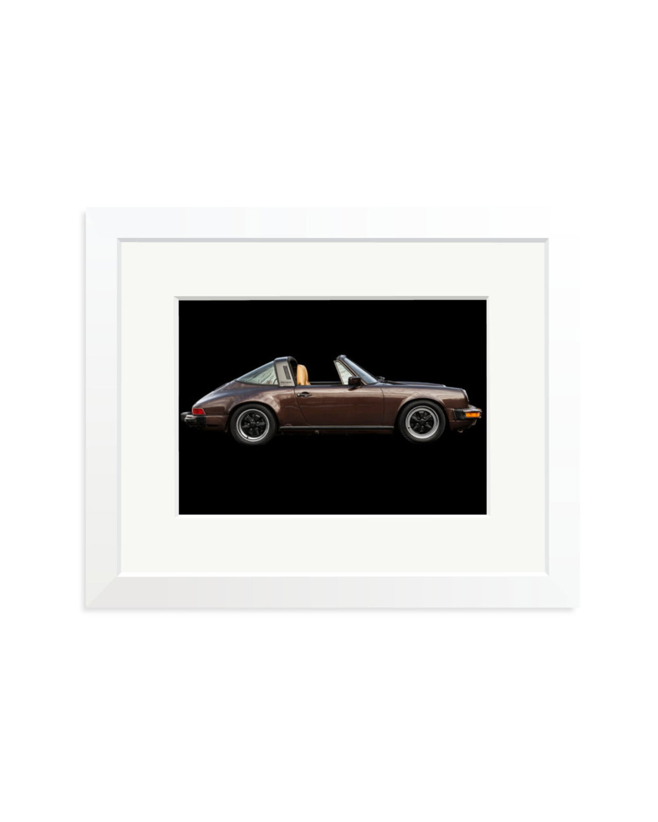Porsche Targa White / Small