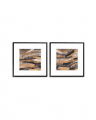 Print Metallic Undulation by June Erica Vess set 2