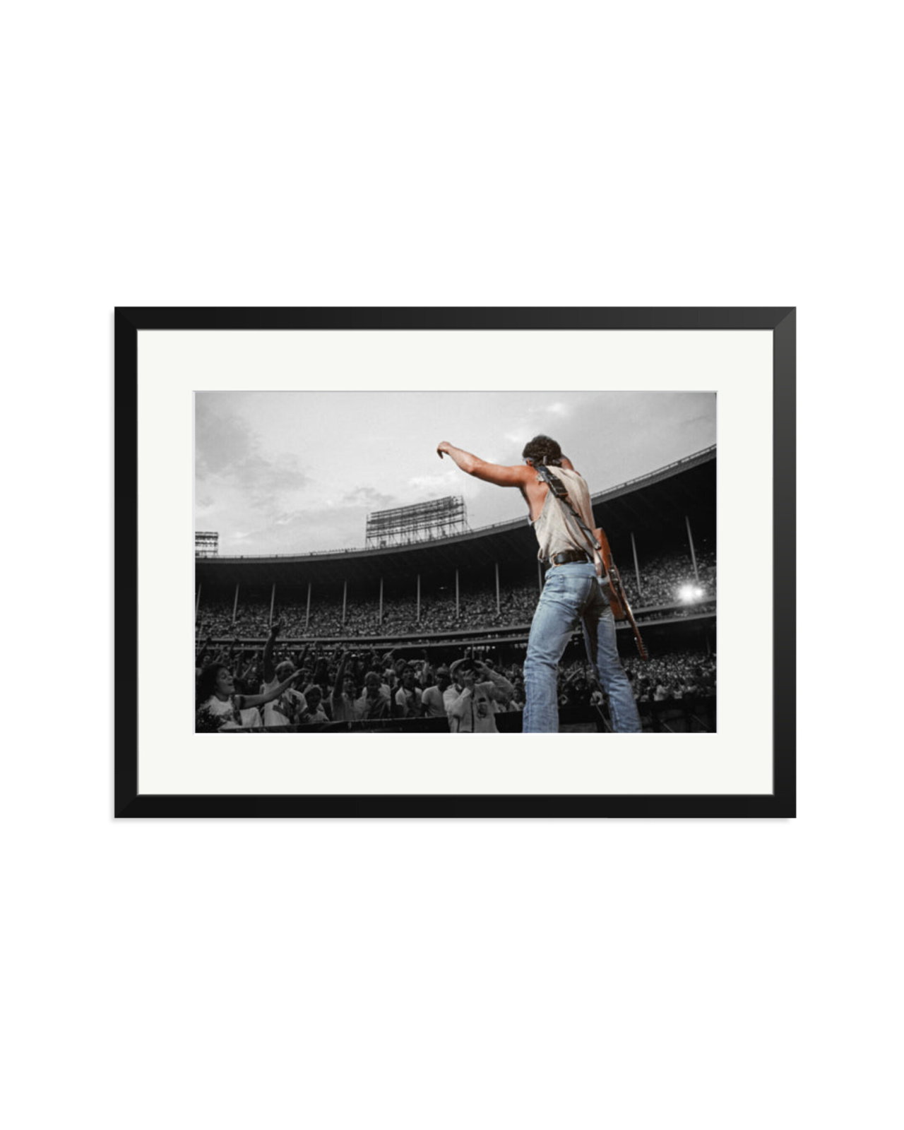 Bruce Springsteen at Cleveland Stadium 1985 Black / XL
