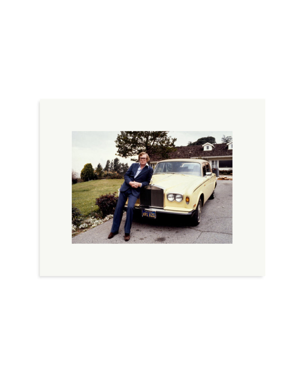 Caine at home, Beverly Hills Print Only / Small