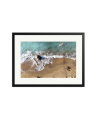Footprints in the sand Black / XL