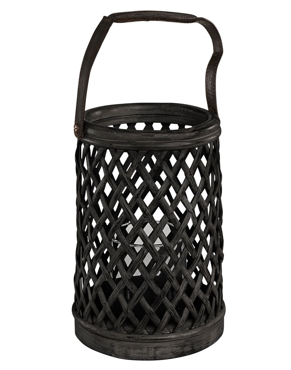 Bamboo Lantern Black