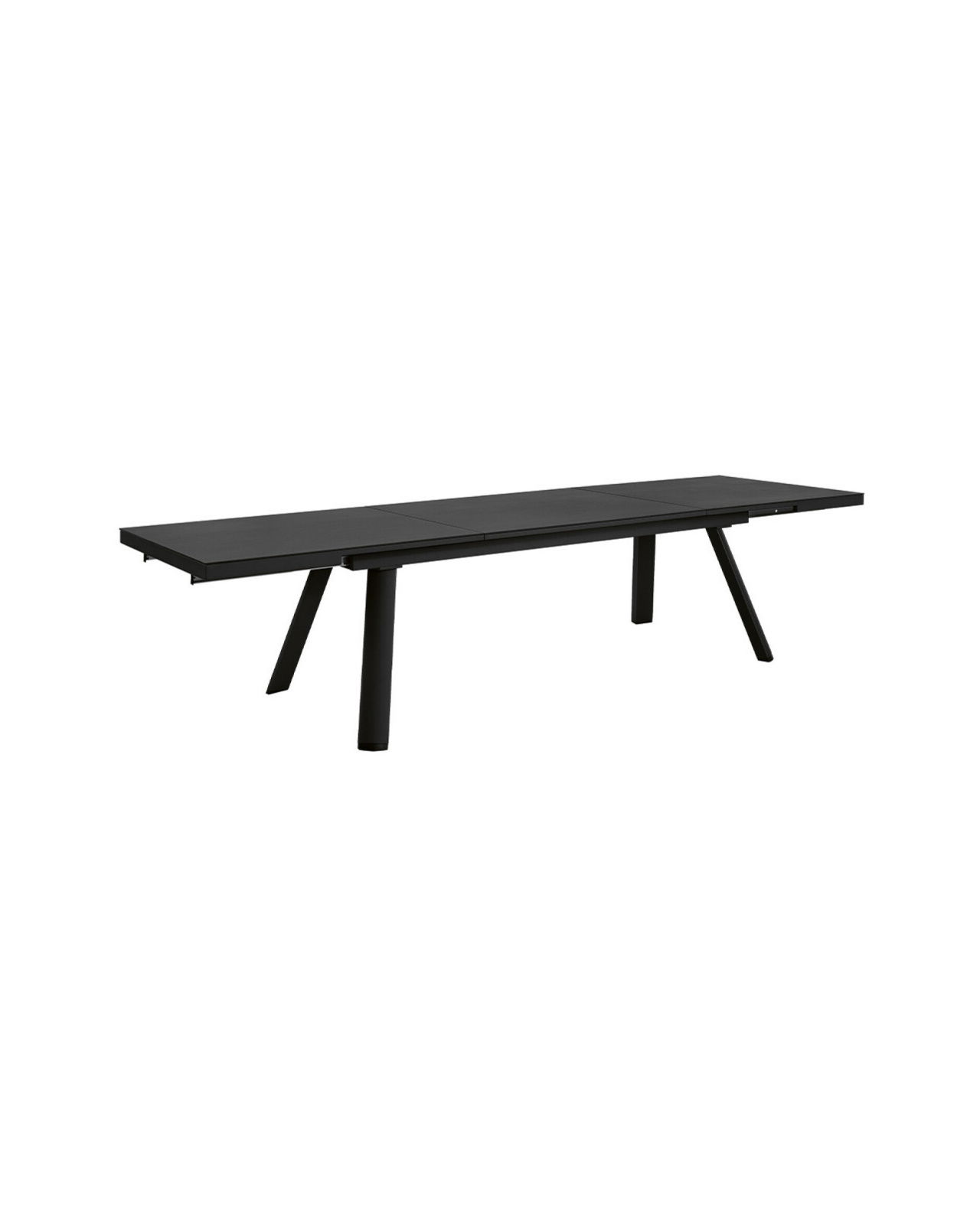 Matera dining table graphite 218-336 cm