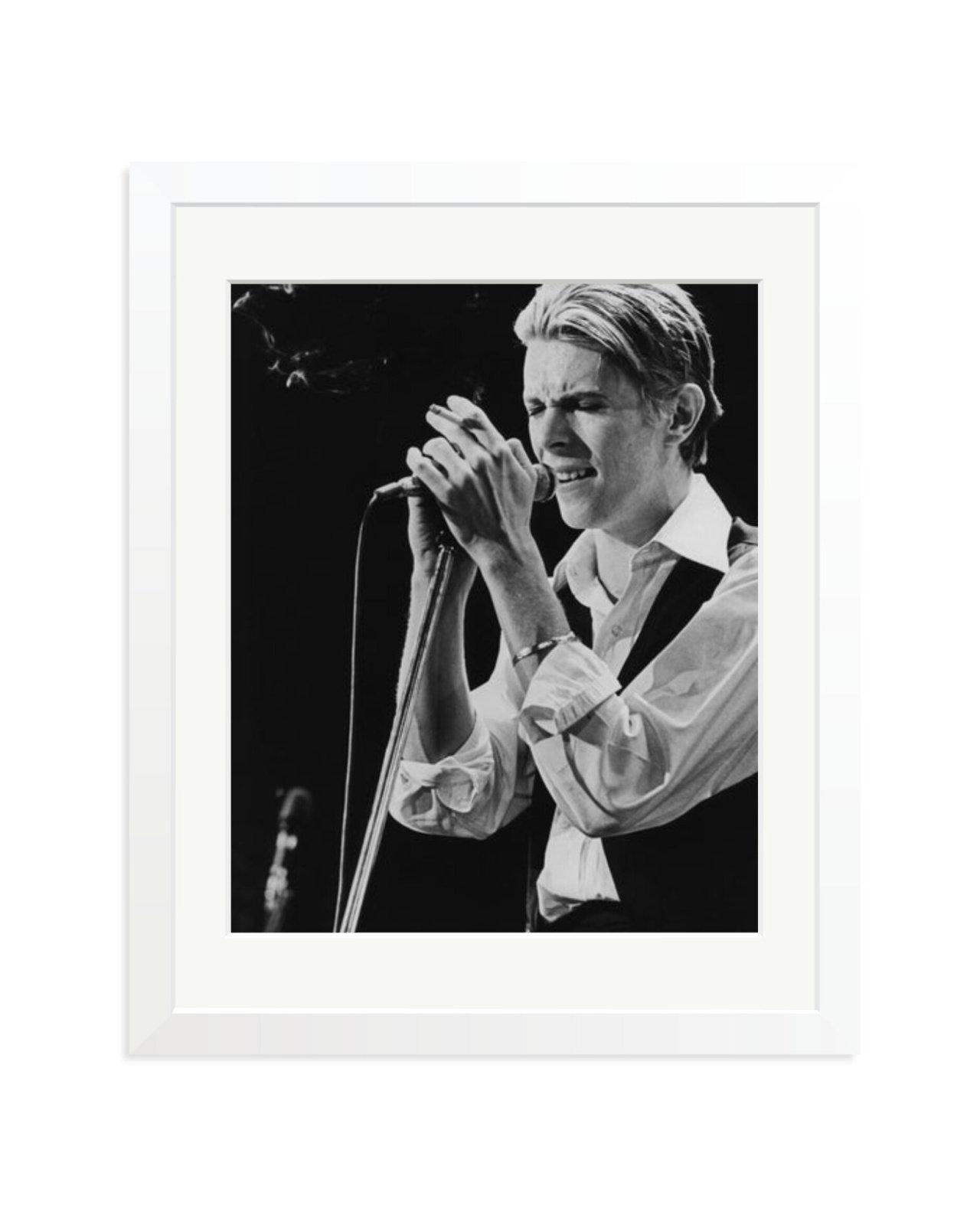 David Bowie 1976 White / Medium