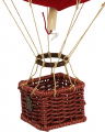 Travels Light Hot Air Balloon Velvet Red