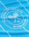 Wimbledon Tennis Court Towel Blue