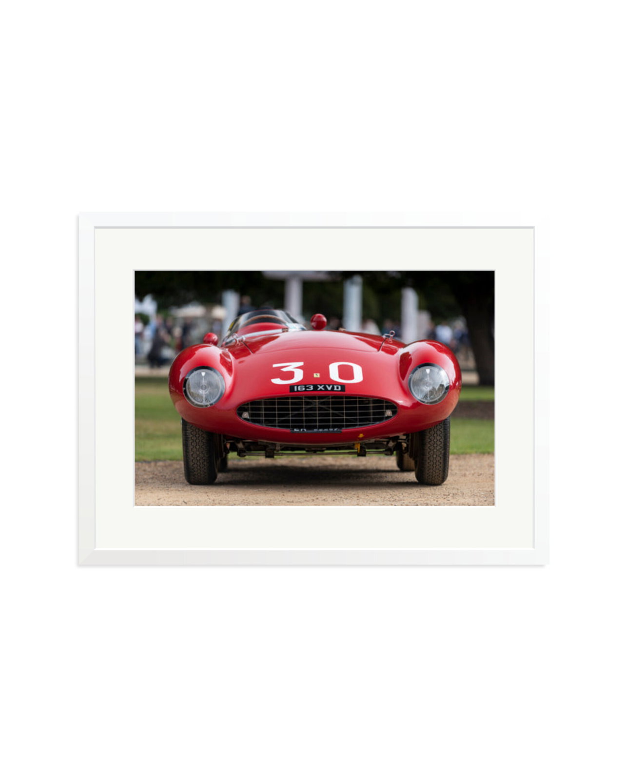 1954 Ferrari 500 Mondial White / XL