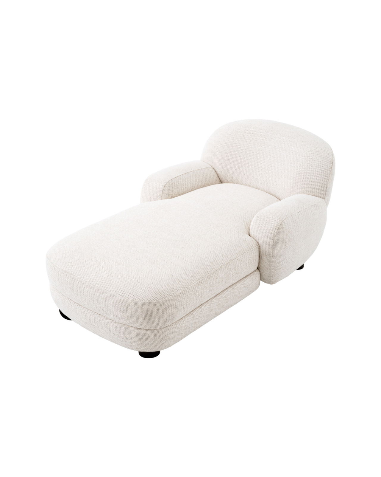 Off 2025 white chaise