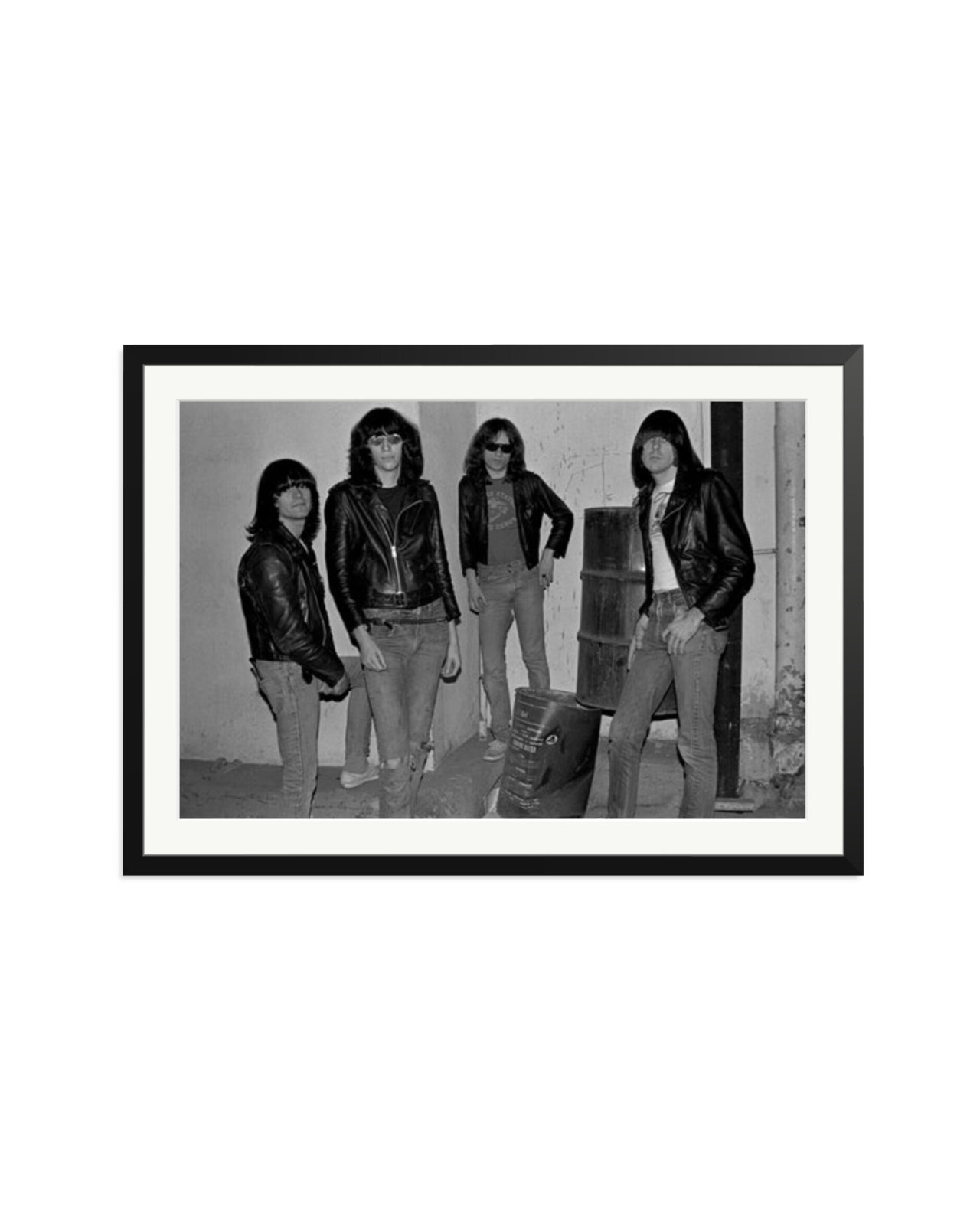 Joey Ramone and The Ramones 1978 Black / XXL