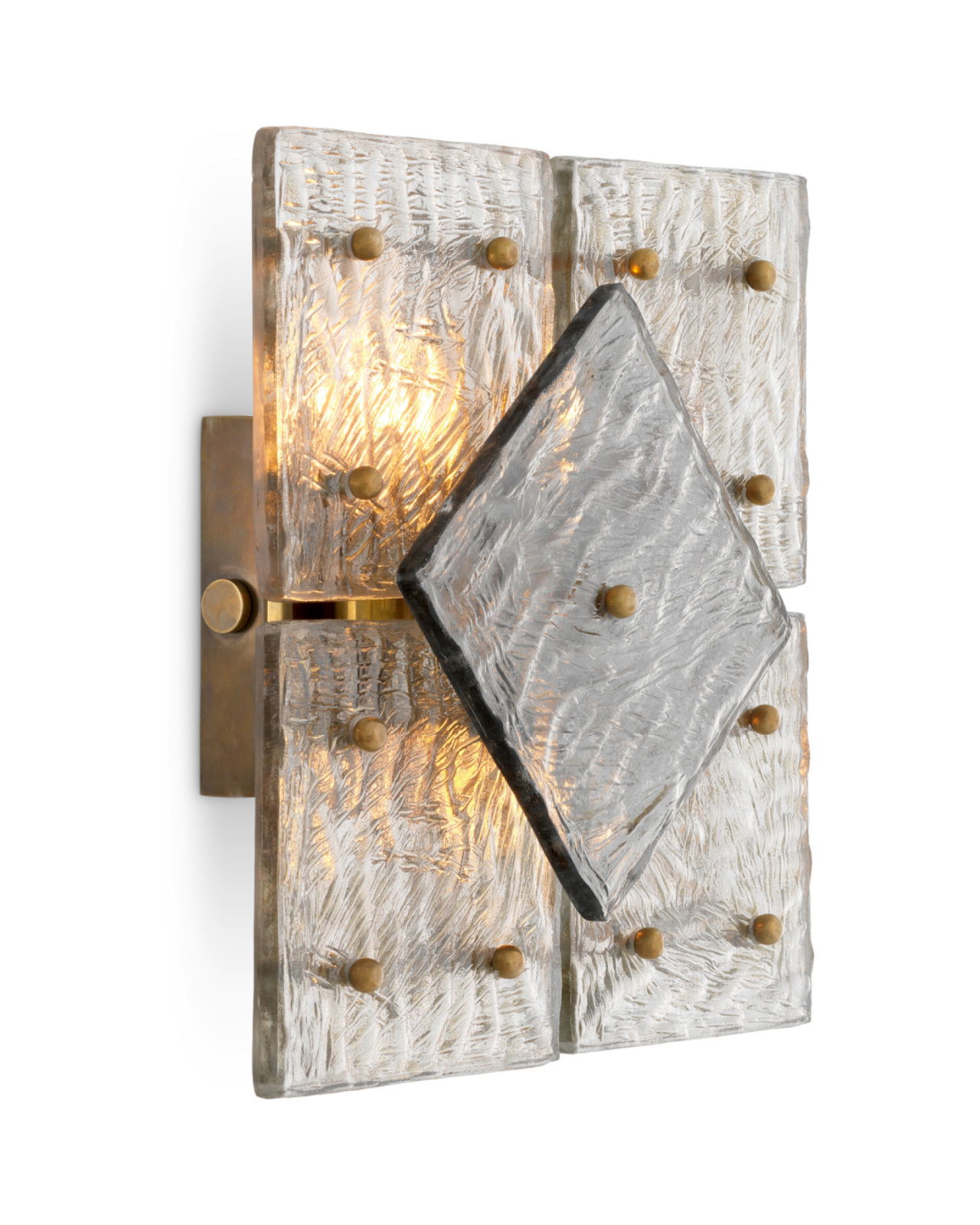 Hestia Wall Lamp Vintage Brass