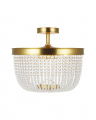 Summerhill Semi Flush Mount Brass