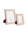 Sintra Picture Frame Tan Leather Set of 2