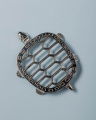 Turtle Trivet Silver