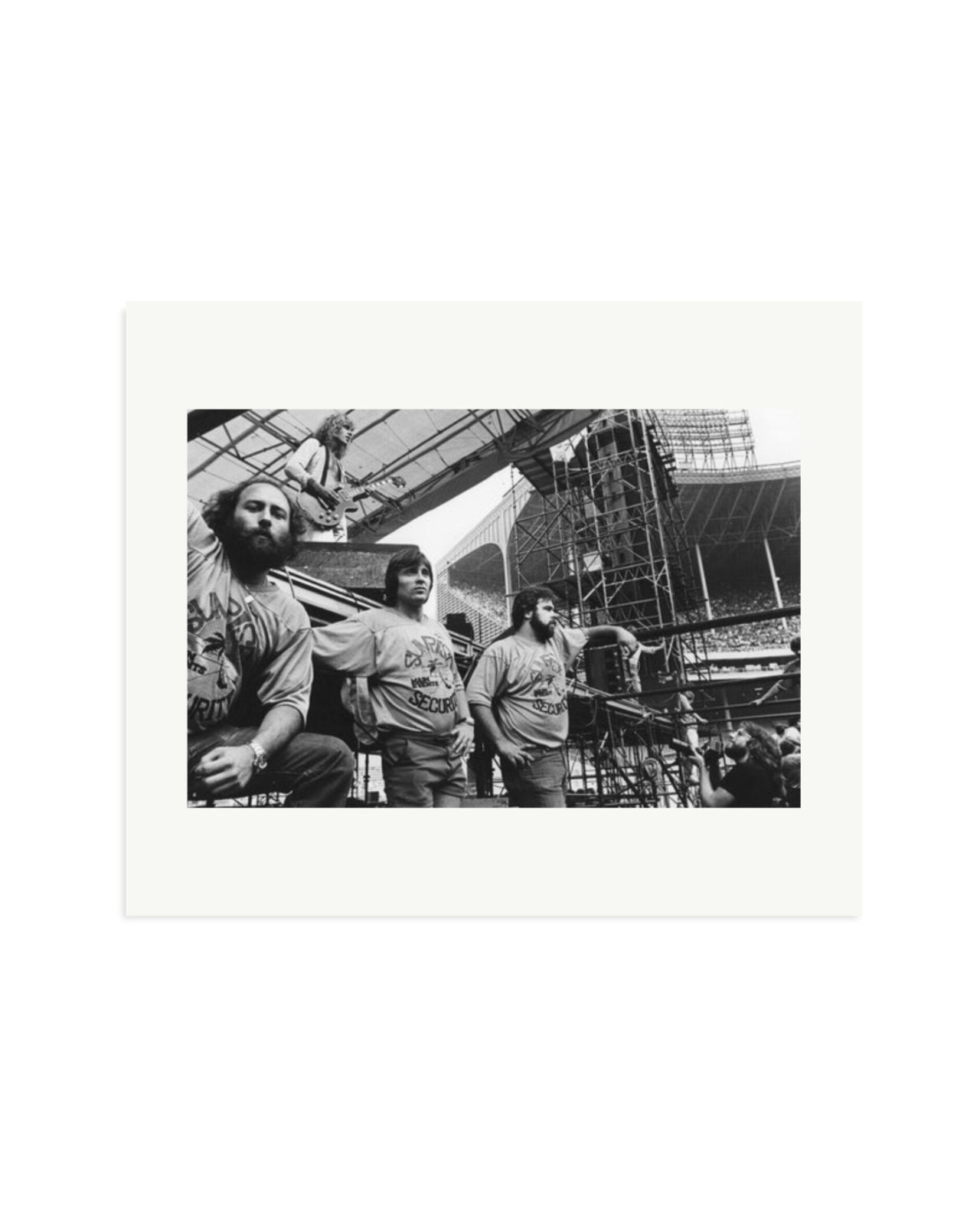 Peter Frampton & Security 1977 Print Only / Large