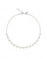 Lily halsband pearl rhodium