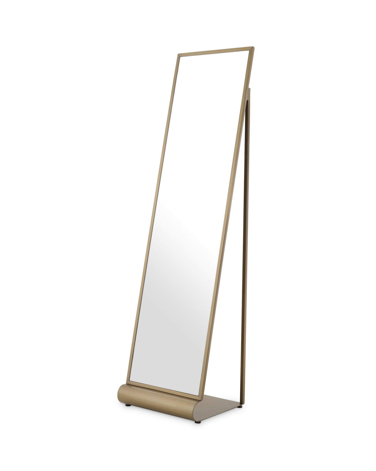 Panorama Mirror Brushed Brass