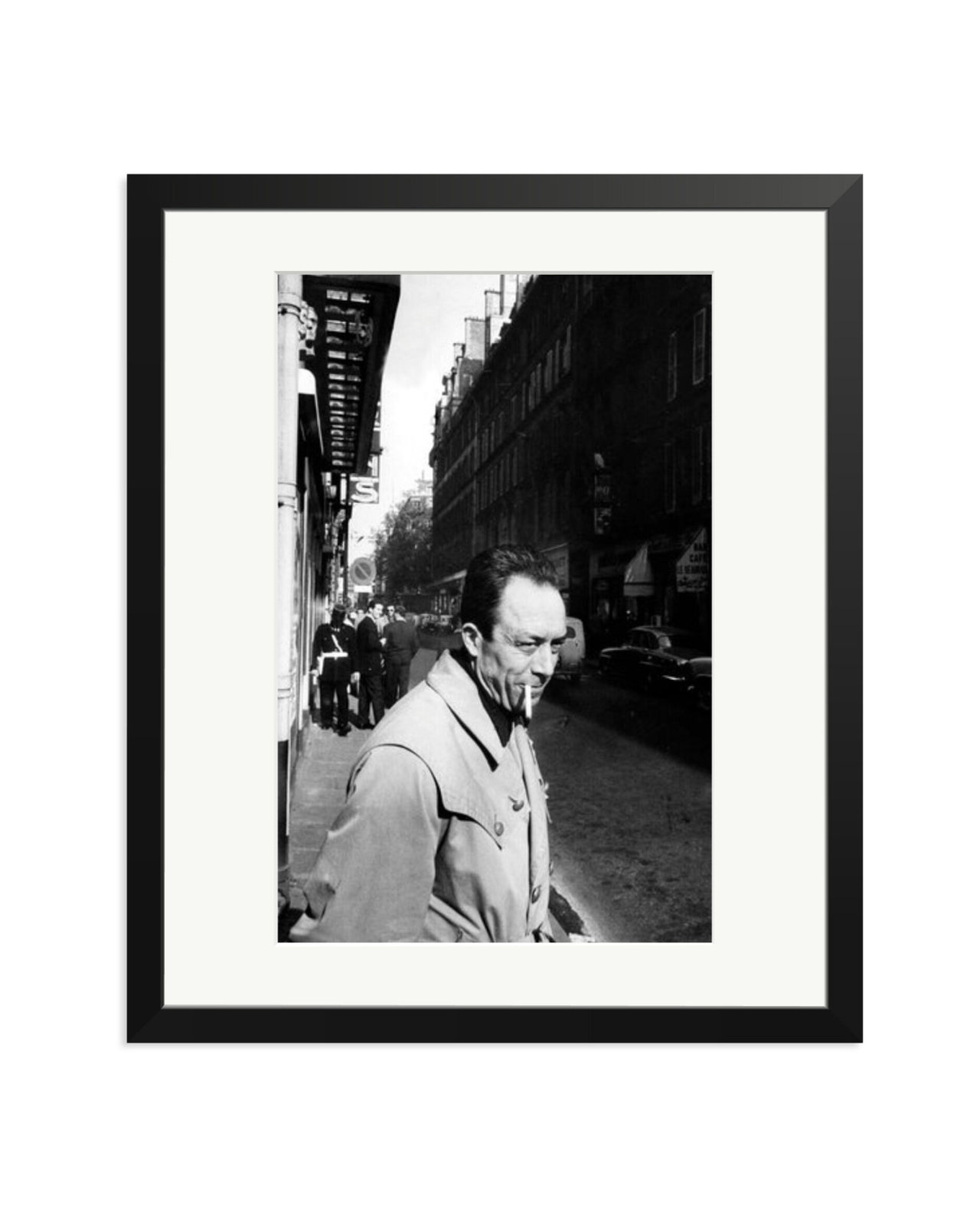 Albert Camus, 1957 Black / Large